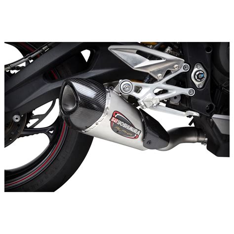 Yoshimura Alpha T Works Street Slip-On Exhaust Triumph Street Triple 7 ...