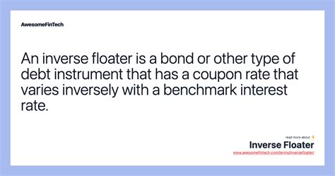 Reverse Floater Definition