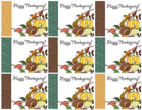 FREE Printable Thanksgiving Place Cards | MomsWhoSave.com