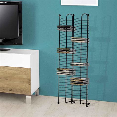 Amazon.com: Atlantic Nestable 100 CD Tower - Holds 100 CDs, Efficient Space-Saving Design, Heavy ...