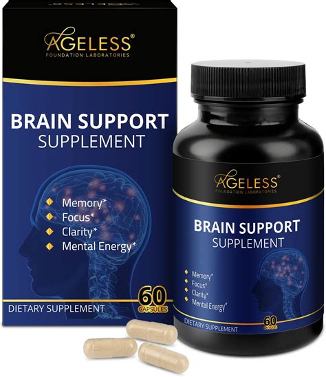 Amazon.com: Ageless Brain Health & Nootropic Supplement – Supplement ...