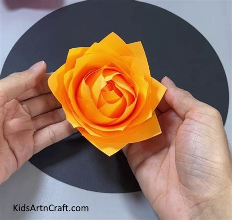 Image result for Origami Rose Tutorial