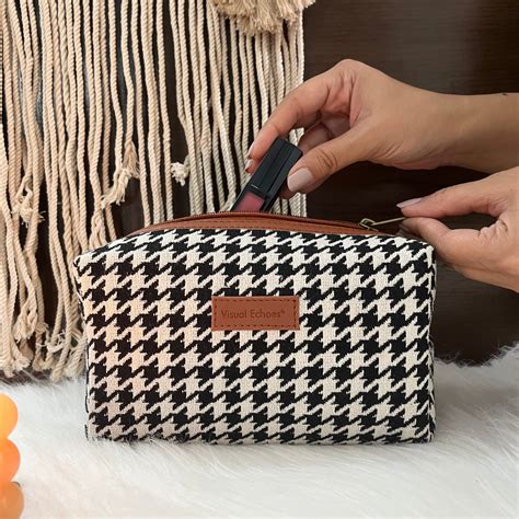 Boho Box Pouch - Monochrome Magic – Visual Echoes