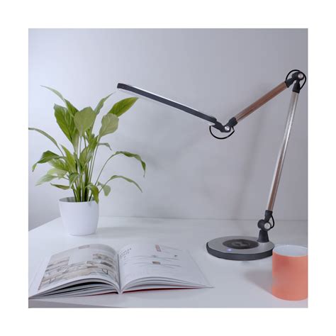 Flexo LED Yule con cargador wireless 10W 550Lm CCT