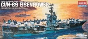 Academy Models Academy Uss Dwight D. Eisenhower (Cvn-69) 1:800 Scale ...