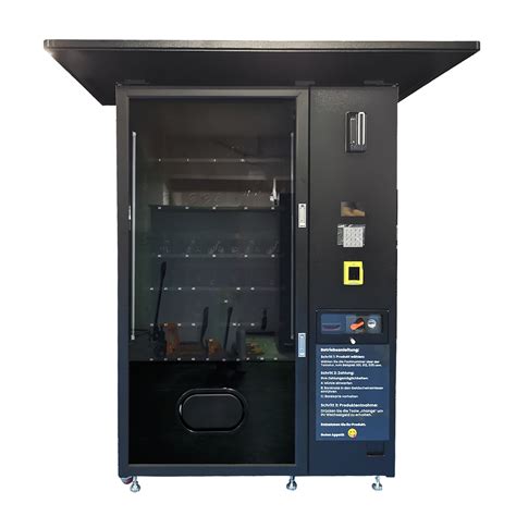 Outdoor Vending Machine with Shelter for Snacks Drinks