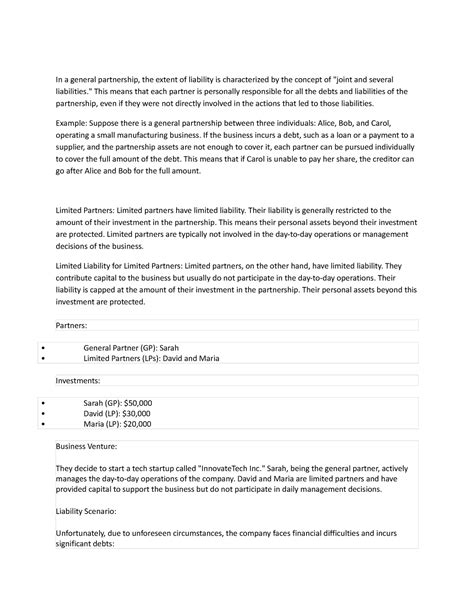 Understanding General Partnership 的图像结果