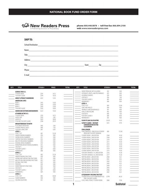 New Readers Press - ProLiteracy