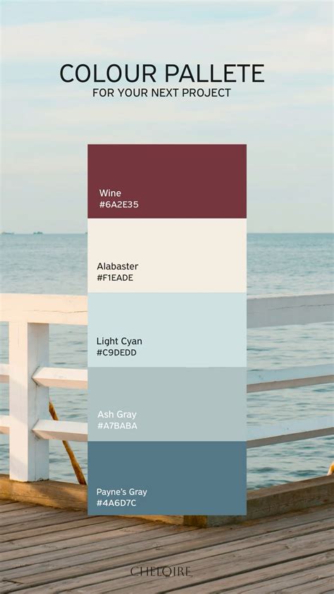 Your next project colour palette 🍷 | Color palette design, Color palette, Colour pallete