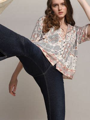 Buy VERO MODA Multi-Color Printed Shirt Online