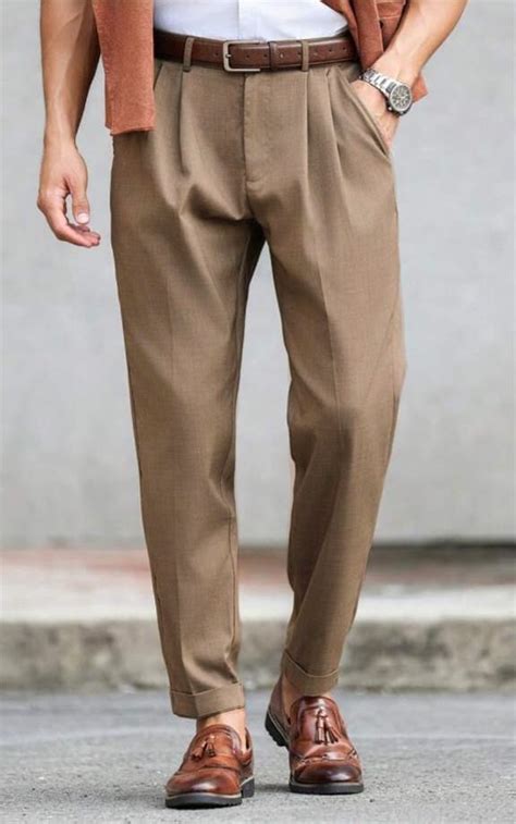 Refined Tailored Pleat Linen Pants – Offduty India