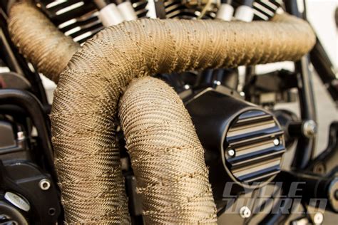 Motorcycle Exhaust Wrap Vs Heat Shield at Leonard Gagliano blog