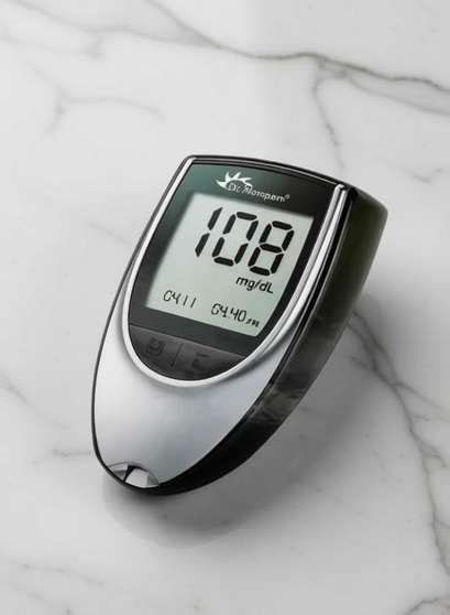 Dr. Morepen Gluco One Blood Glucose machine bg03 meter only pack 2 ...