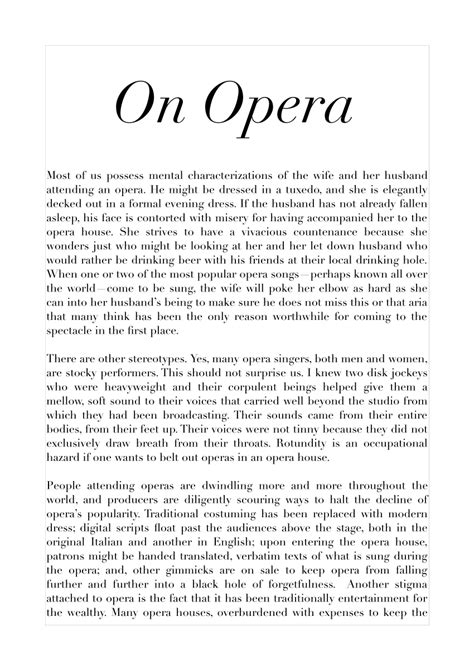 Image result for Opera Samples