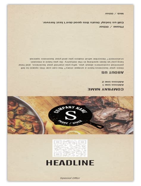 Food & Beverage Tent Cards Templates & Designs | Vistaprint