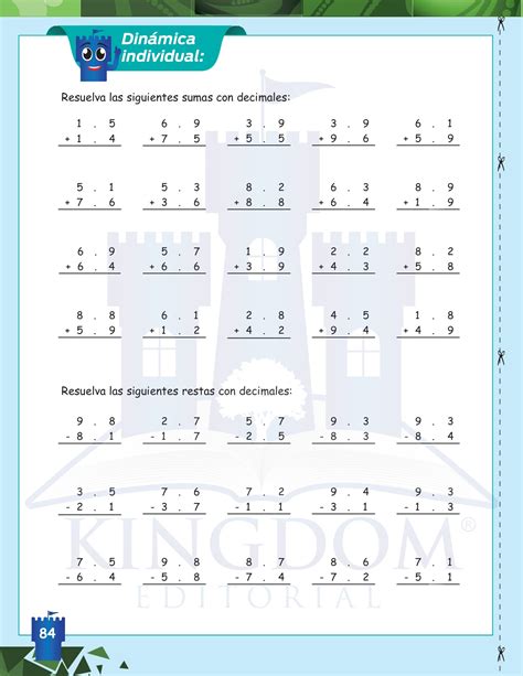 MATEMÁTICAS 3er Grado .1 - Kingdom Editorial - Página 86 | Flip PDF en ...