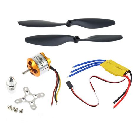 ELECTROPRIME 2 Sets XXD 2212 1000KV Brushless Motor+ 30A ESC + Prop ...