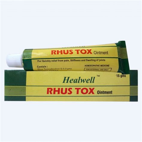 Healwell Rhus Tox Ointment – Homeomart