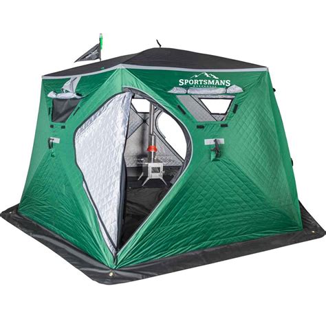 Sportsman's Warehouse 6 Person Multifunctional Ice Fishing Shelter ...