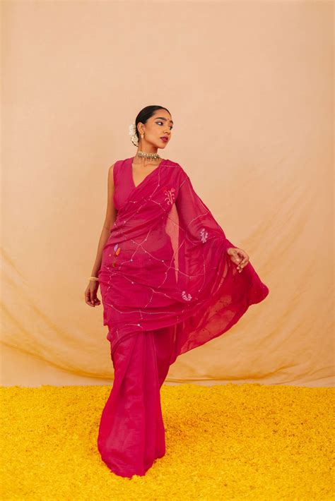 Charu Chanderi Sari