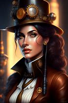 Image result for Steampunk Scientist Costume