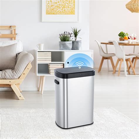Cibeat 13 Gallon Automatic Trash Can, 50L Large Automatic India | Ubuy