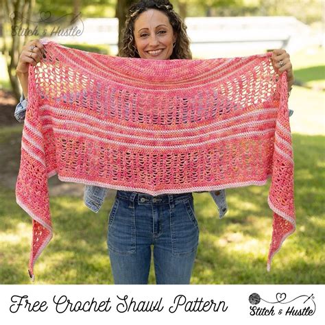 Modified Butterfly Shawl - Free Crochet Pattern — Stitch & Hustle