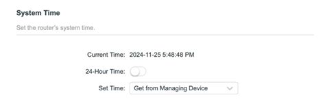How to set up System Time of the Wi-Fi Routers - MERCUSYS