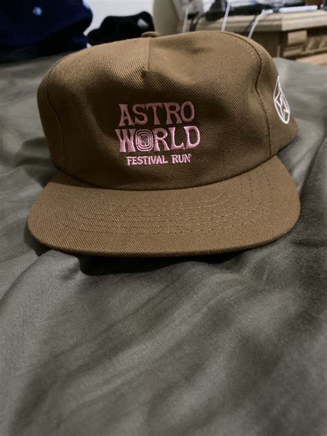 Travis Scott Astroworld Festival Run Hat | Grailed