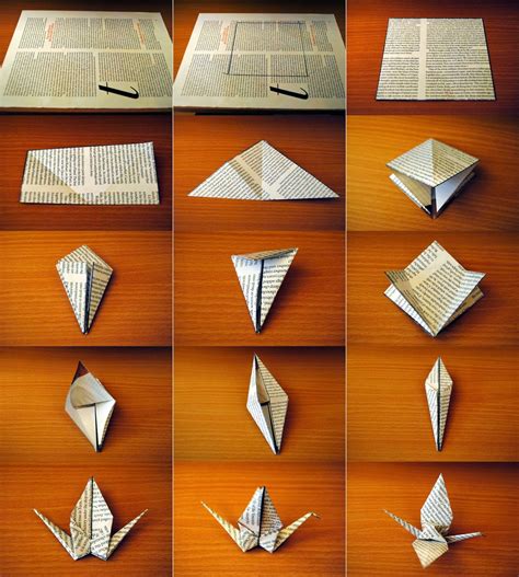 Origami Crane Tutorial 的图像结果