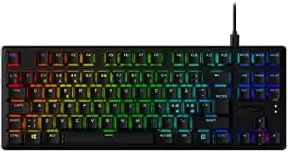 HyperX Alloy Origins Core PBT- Aqua Mechanical Switch RGB Gaming ...