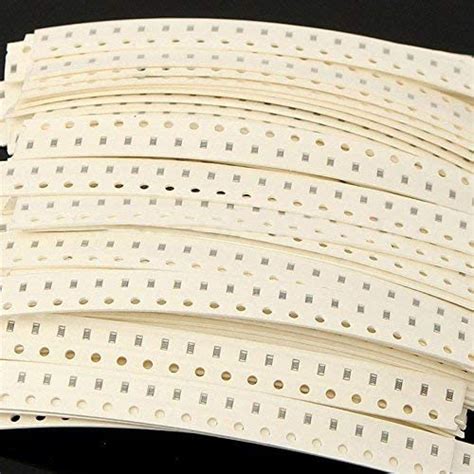 GURU ELECTRONICS 1800pcs 90 Values Assorted 0603 SMD SMT Chip Resistors ...