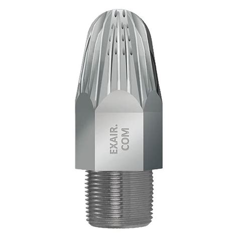 Exair Nozzle, 4-3/16inL, 135scfm, 1in(F)NPT, Znc 1115 | Zoro