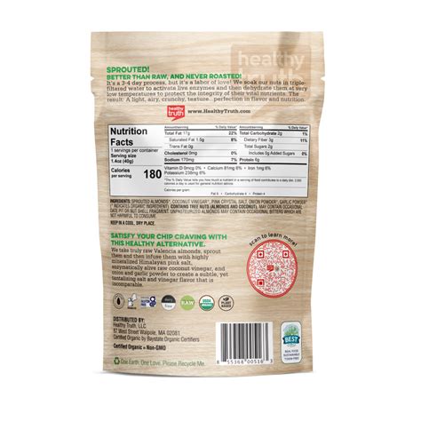 Life Nuts Cacao Goji Squares - Organic Raw Sprouted Snack