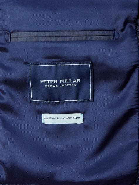 PETER MILLAR The Winter Excursionist Elite Wool Blazer with Removable ...