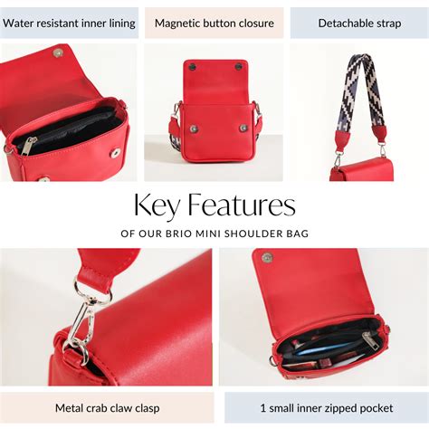 Brio Saucy Sport Shoulder Bag Red Online - Premium Shoulder Bag | Nestasia