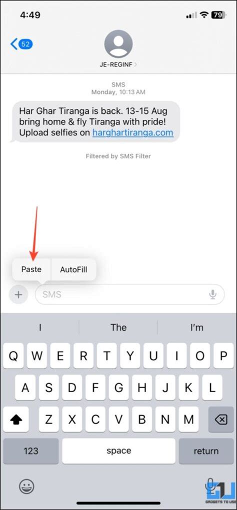 Image result for How Do Screen Copy a Text Message