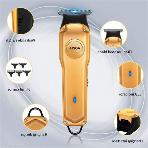 Roziapro Professional Beard Trimmer for Men - Barber