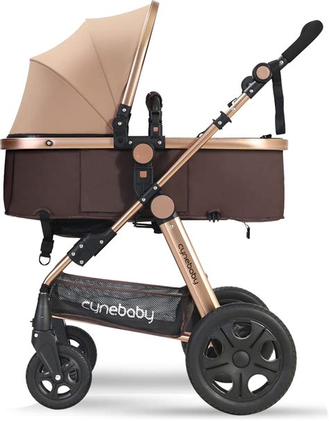 Amazon.com : PEARLOVE 2 in 1 Convertible Baby Stroller Newborn ...