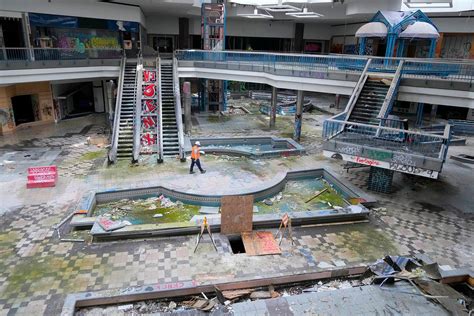 Northridge Mall's demolition continues as city seeks input on new uses
