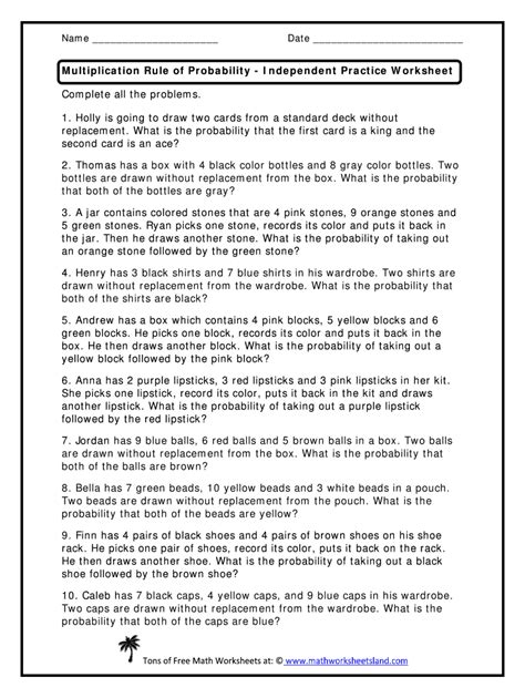 Image result for Probability without Replacement