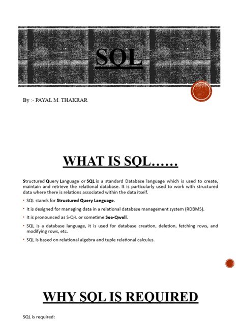 Image result for SQL Database Intro