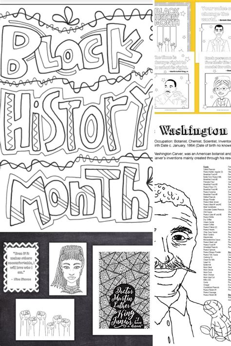 Preschool Black History Month Printable Activitiesfree Black History ...