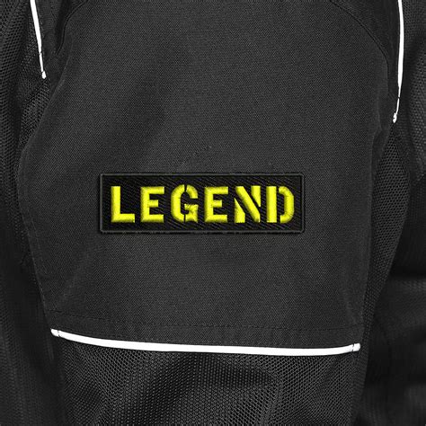 ISEE 360 Legend Theme Logo Embroidered Sweable Applique Patches Jackets ...