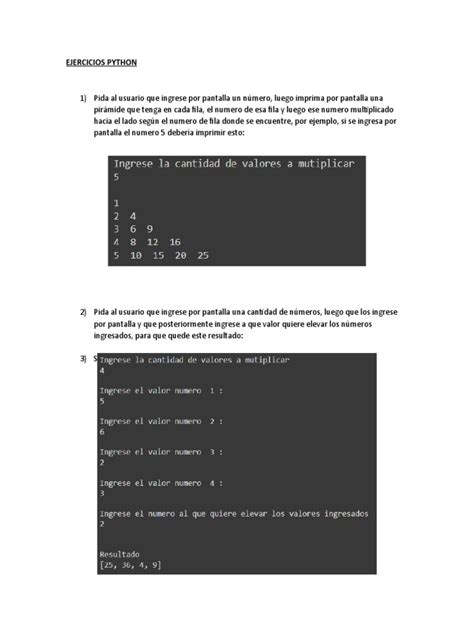 Image result for Ejercicios De Programacion Python