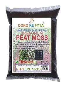 DORO KE FYTA Sphagnum Peat Moss (Wt-4.5 Kg) for Seed Germination Media ...