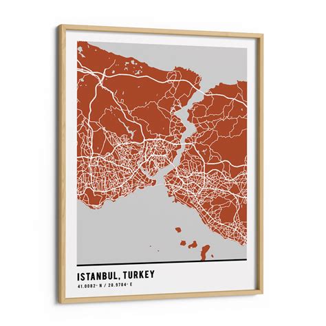 Custom Street Map Art – Personalized Deep Blue City Map Print | Nook at ...