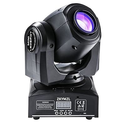 ZKYMZL 30W Moving Head DJ Stage Light with Sound Activation India | Ubuy