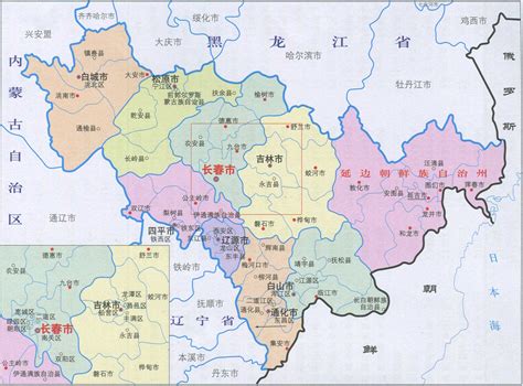 吉林省长春市地图全图_吉林省长春市电子地图