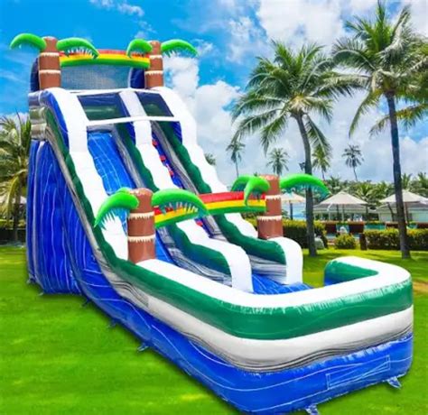 Water Slides & Water Inflatables - Bounce House Rentals & Water Slide ...